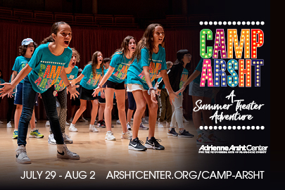 Image: Camp Arsht Summer Theatre Camp Graphic