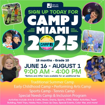 Image: Infographic for Alper JCC Camp J Miami 2025