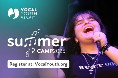 Image: Vocal Youth Miami camp graphic